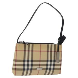 Pre Loved burberry Women Beige Clutches